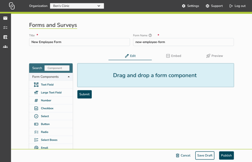 Form builder_Drag+Drop