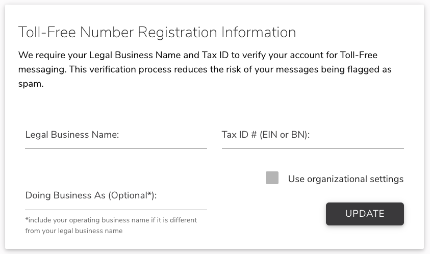 Twilio Tax ID